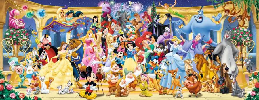 Disney Gruppenfoto -1000 Teile