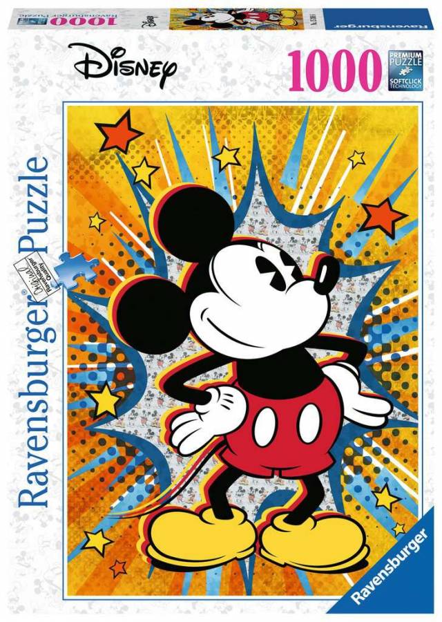 Retro Mickey -1000 Teile