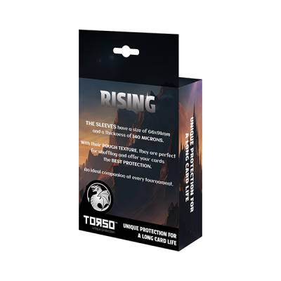 TORSO - RISING 100 Matte Sleeves Standard Size - Türkis