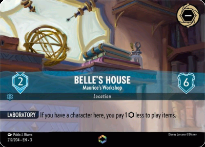 Belle's House - Maurice's Workshop (Enchanted) (Foil)