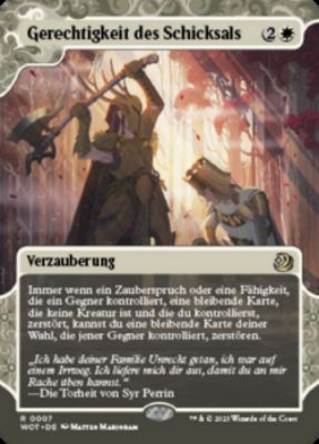 Gerechtigkeit des Schicksals(Foil)