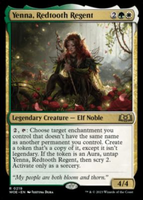 Yenna, Rotzahn-Regentin
