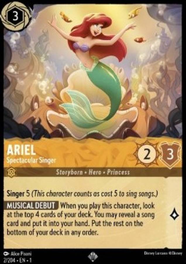 Arielle - Spektakuläre Sängerin (Foil)
