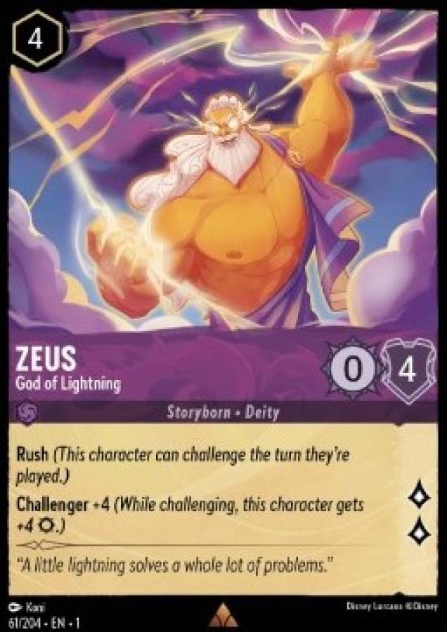 Zeus - Gott der Biltze