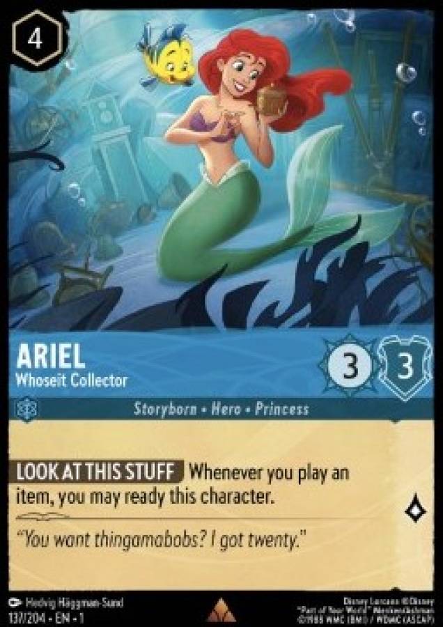 Arielle - Krimskrams-Sammlerin (Foil)