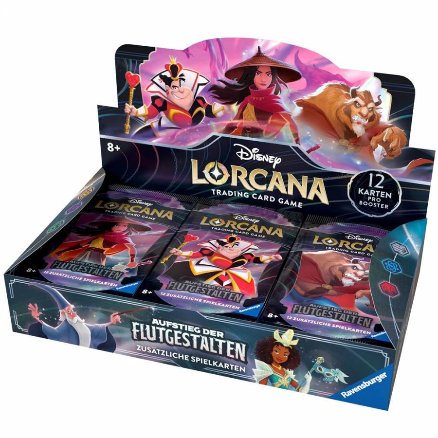 Disney Lorcana: Aufstieg der Flutgestalten - Booster Display (24 Packs) - DE