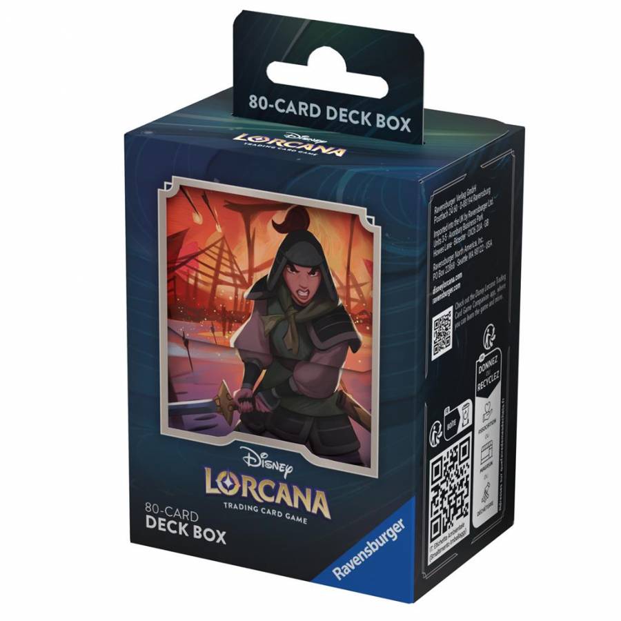 Disney Lorcana: Aufstieg der Flutgestalten - Deck Box Mulan