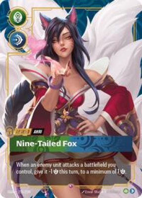 Ahri, Nine-Tailed Fox (Foil)