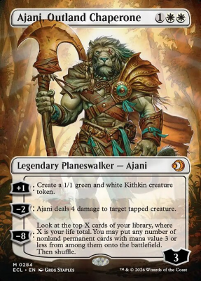 Ajani, Outland Chaperone (Foil)