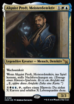 Alquist Proft, Meisterdetektiv (Foil)