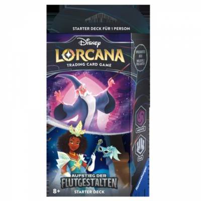 Disney Lorcana: Aufstieg der Flutgestalten - Starter Deck Amethyst und Stahl (Deutsch)