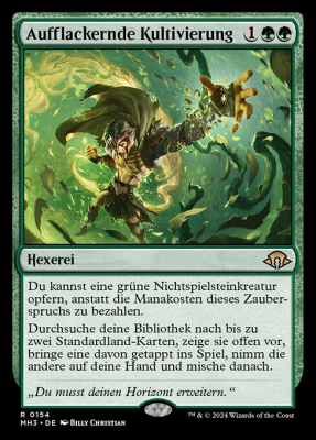 Aufflackernde Kultivierung (Foil)