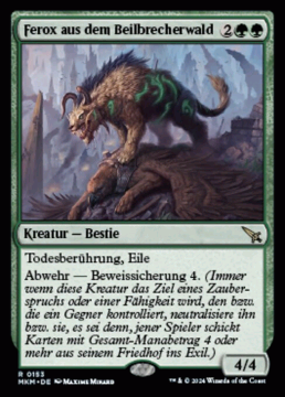 Ferox aus dem Beilbrecherwald