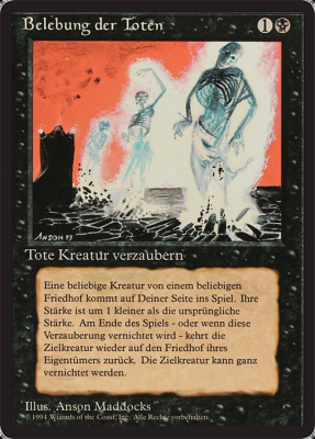 Belebung der Toten