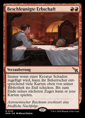 Beschleunigte Erbschaft