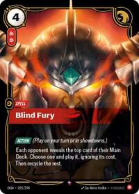 Blind Fury (Foil)