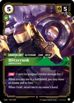 Blitzcrank, Impassive (Foil)