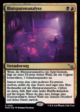 Blutspurenanalyse