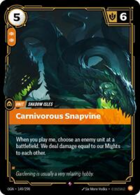 Carnivorous Snapvine (Foil)