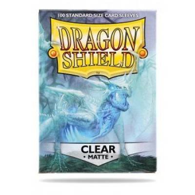 Dragon Shield Card Sleeves Clear Matte (100)