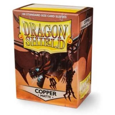Dragon Shield Card Sleeves - Copper Matte 100