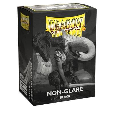 Dragon Shield Card Sleeves - Non Glare Black 100