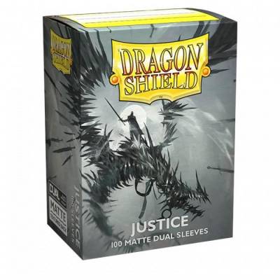 Dragon Shield Card Sleeves - Matte Justice 100