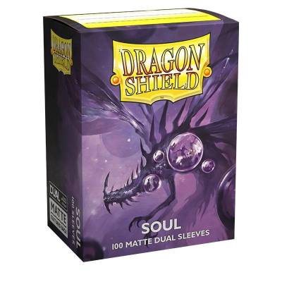 Dragon Shield Standardgröße - Matte - Dual Soul (Metallic Purple)