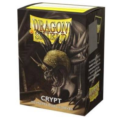 Dragon Shield Card Sleeves - Matte Crypt 100