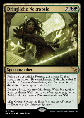 Dringliche Nekropsie