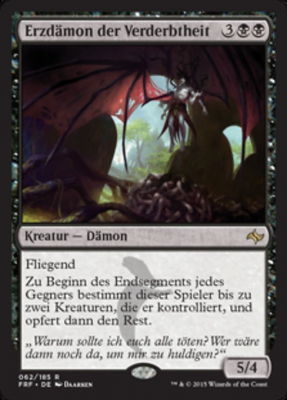 Erzdämon der Verderbtheit (Foil)