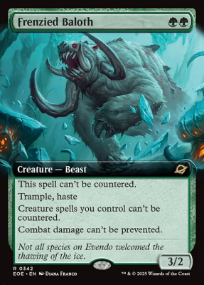 Frenzied Baloth (Foil)