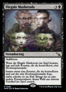 Illegale Maskerade (Foil)