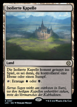 Isolierte Kapelle