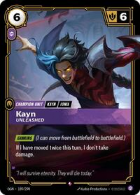 Kayn, Unleashed (Foil)