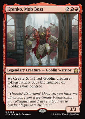 Krenko, Mob Boss (Foil)