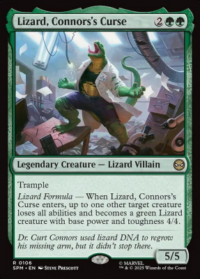 Lizard, Connors's Curse (Foil)