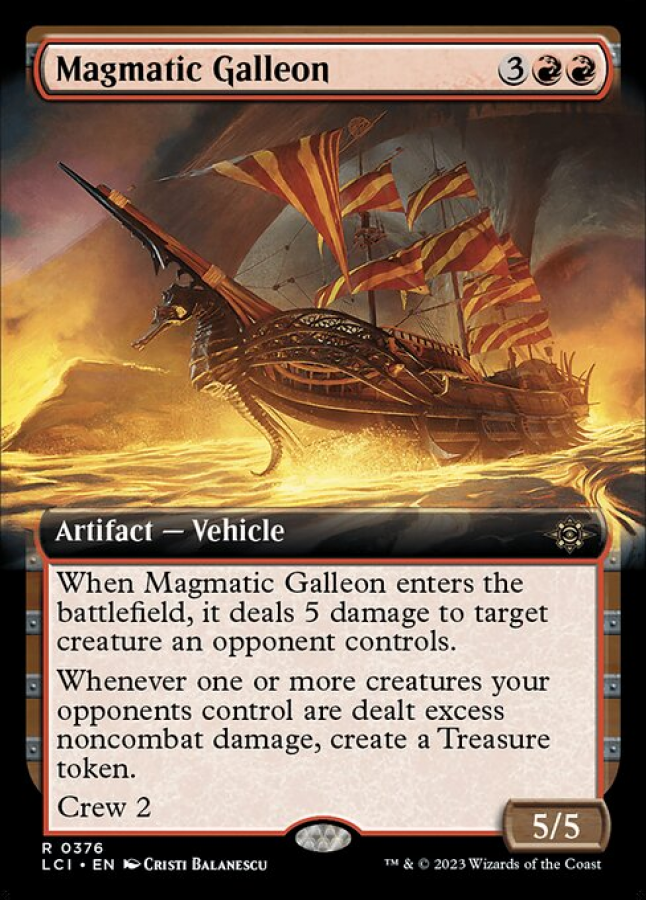 Magmatic Galleon (Foil)