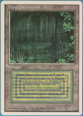 Mangrovensumpf