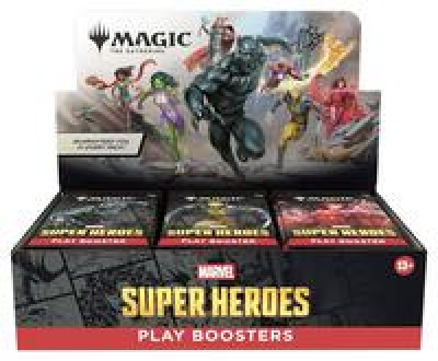 Marvel Super Heroes - Play Booster Display