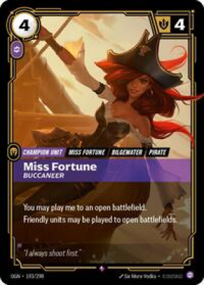 Miss Fortune, Buccaneer (Foil)