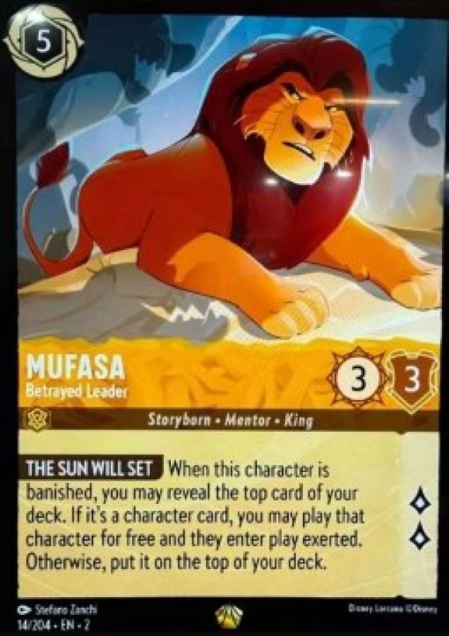 Mufasa - Verratener Anführerhneiderlein (Foil)