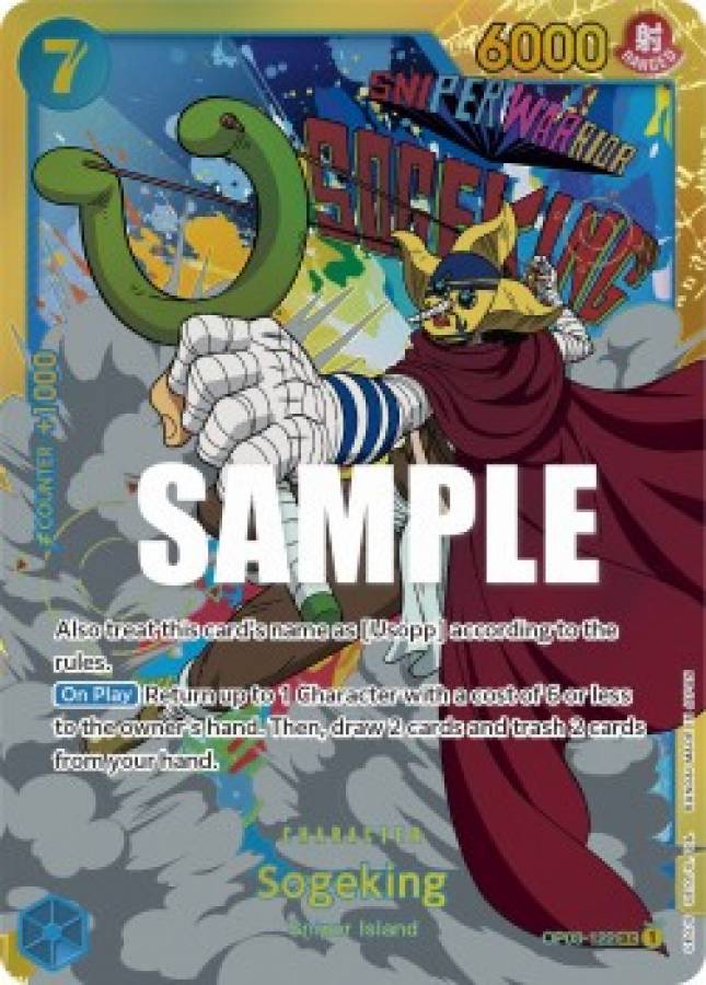 Sogeking (OP03-122) (V.1) (Foil)