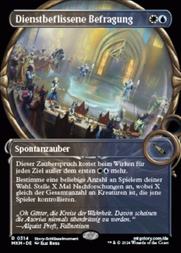 Dienstbeflissene Befragung (Foil)