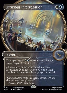 Officious Interrogation (Foil)