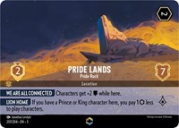 Pride Lands - Pride Rock (Enchanted) (Foil)