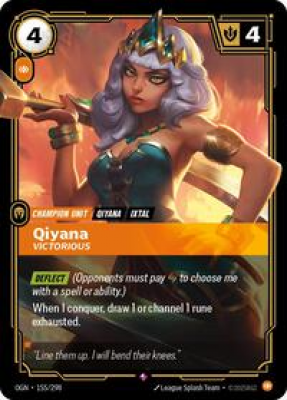 Qiyana, Victorious (Foil)