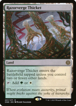 Razorverge Thicket (Foil)