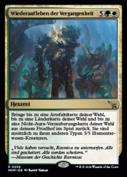Wiederaufleben der Vergangenheit
