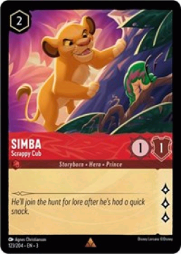 Simba - Scrappy Cub (Foil)